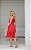 Vestido Curto Em Viscose Com Gola Alta e Bordados - Imagem 3