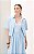 Vestido Midi Decote Coração Com Pregas Milalai - Imagem 6