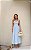 Vestido Midi Decote Coração Com Pregas Milalai - Imagem 1