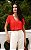 Blusa Prega E Manga Tulipa Donna Ritz - Imagem 6