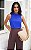 Regata Em Crepe Gola Oriental Donna Ritz - Imagem 5