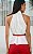 Regata Halter Texturizado Elo Vazado Donna Ritz - Imagem 5
