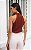 Regata Halter Texturizado Elo Vazado Donna Ritz - Imagem 3