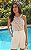 Regata Halter Yoryu Floral Gola Franzida Donna Ritz - Imagem 8