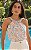 Regata Halter Yoryu Floral Gola Franzida Donna Ritz - Imagem 5