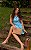 Vestido Curto Decote Canoa Com Recortes e Babados - Imagem 3