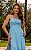 Vestido Midi Em Tricoline Com Recortes no Busto - Imagem 4