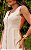 Vestido Midi Bicolor Com Decote V E Zíper Frontal - Imagem 5