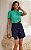 Blusa Viscolinho Com Laços E Mangas Curtas - Imagem 2