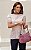 Blusa Decote Redondo Peplum Em Laise Com Faixa - Imagem 2