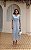 Vestido Midi Em Algodão Bordado Decote V - Imagem 2