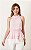 Regata Em Crepe Peplum Gola Alta Milalai - Imagem 5