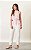 Regata Em Crepe Peplum Gola Alta Milalai - Imagem 6