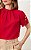 Blusa Em Crepe Manga Richelieu Com Gola E Pregas Milalai - Imagem 9