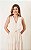 Vestido Midi Em Viscose Com Cinto Elástico e Botões Frontais Milalai - Imagem 8