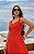 Vestido Midi Em Sarja Evase - Imagem 2