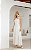 Vestido Midi em Alfaiataria Com Recortes e Bordado Frontal - Imagem 1