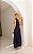 Vestido Midi em Alfaiataria Com Recortes e Bordado Frontal - Imagem 8