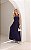 Vestido Midi em Alfaiataria Com Recortes e Bordado Frontal - Imagem 5