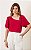 Blusa Em Crepe Decote Assimétrico Com Fivela Milalai - Imagem 5