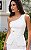 Vestido Um Ombro Twill Peplum Donna Ritz - Imagem 2
