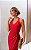 Vestido Midi Malha Crepe Aviamento Donna Ritz - Imagem 5