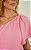 Blusa Um Ombro Manga Cascata Donna Ritz - Imagem 2