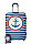 KEEKY Navy Listrado - Imagem 1