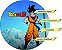 Painel Redondo Personalizado Dragon Ball - Imagem 1