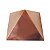 Pirâmide de Cobre Polida 10cm - Imagem 2