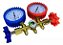 KIT MANIFOLD R22/R407C/R410A C/VALV S/ MANGUEIRA EOS - EOS-BM560G - Imagem 1