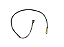 A08902301 41021225 - SENSOR TUBO EVAPORADOR ELECTROLUX - Imagem 1