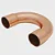 CURVA DE COBRE  3/4  - 180º -  PAREDE 0,65MM FORMING TUBING - Imagem 2