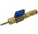 EXTRATOR DE VALVULA SCHRAIDER 1/4 X 1/4 - UP12  -  1000000136777 - Imagem 1