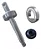KIT REPARO ARNO INTENSE C/ ROLAMENTO DUPLO 10 KG - 590 - CUBO - Imagem 1