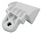 A07412401 41037023  SUPORTE  PUXADOR BRANCO REFRIGERADOR ELECTROLX - Imagem 2