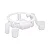 W10173417 - Suporte do Motor do Ventilador para Geladeira Brastemp e Consul - Imagem 1