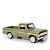 Miniatura 1969 Ford F-100 Pickup 1:24 Motor Max - Imagem 1