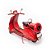 Lambretta Vermelha Decorativa - Imagem 6