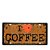 Placa I love Coffee - Alto Relevo - Imagem 1