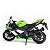 Miniatura Kawasaki Ninja ZX-10R - 1:18 Welly - Imagem 8