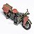 Miniatura Harley-davidson 1942 WLA Flathead - Maisto 1:18 - Imagem 3