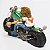 Miniatura Motociclista Easy Rider - Imagem 2