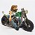 Miniatura Motociclista Easy Rider - Imagem 3
