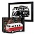 Presente Perua Kombi - Super Kit Miniatura Quadro e Expositor - Imagem 4