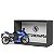 Kit Miniatura Suzuki GSX-8R 2024 1:18 com Expositor e Postal - Imagem 1