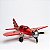 Miniatura Avião Vermelho RD - Imagem 5