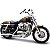 Miniatura Moto Harley-Davidson 2012 XL 1200V Seventy-Two Maisto 1:18 - Imagem 3