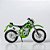 Miniatura Kawasaki KLX 250SR Maisto 1:18 - Imagem 5