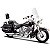 Miniatura Moto Harley-Davidson 2002 FLSTC Heritage Softail Classic Maisto 1:18 - Imagem 1